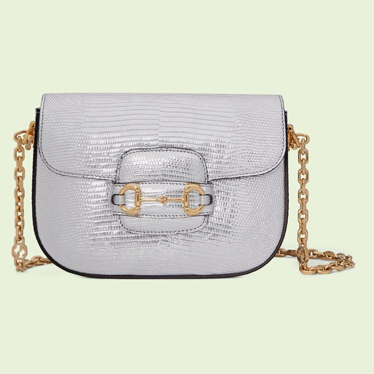 675801.EYZ0G.8106.001.065.0000.Light Gucci Horsebit 1955 lizard mini bag